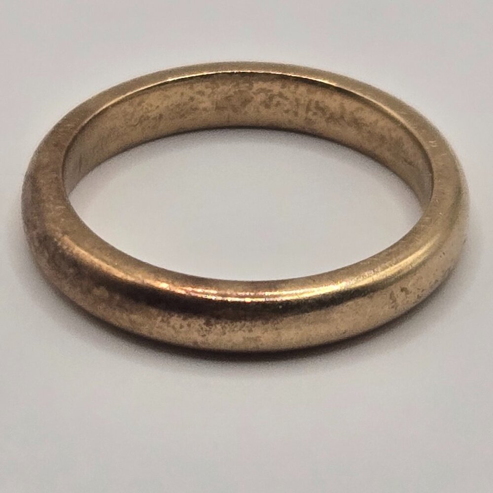 14K Yellow Gold Band Ring - 3.6g